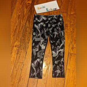 Marika spoids Camouflage Leggings - Black and Gray